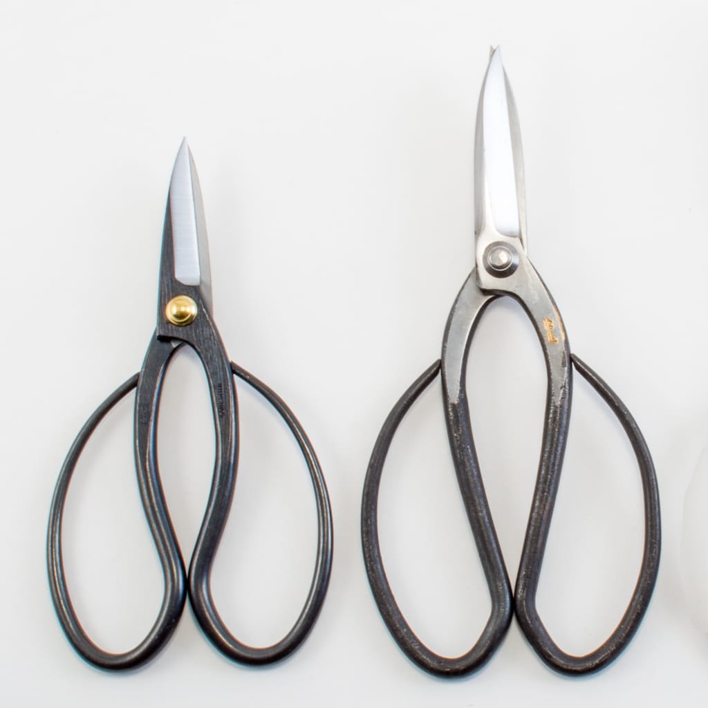 bonsai tree scissors Kaneshin Bonsai Pruning Scissors Large - 40B