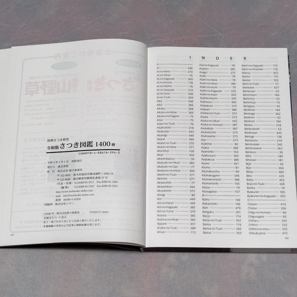 Satsuki Azalea Dictionary (Japanese language) Bonsai Tonight Online Store