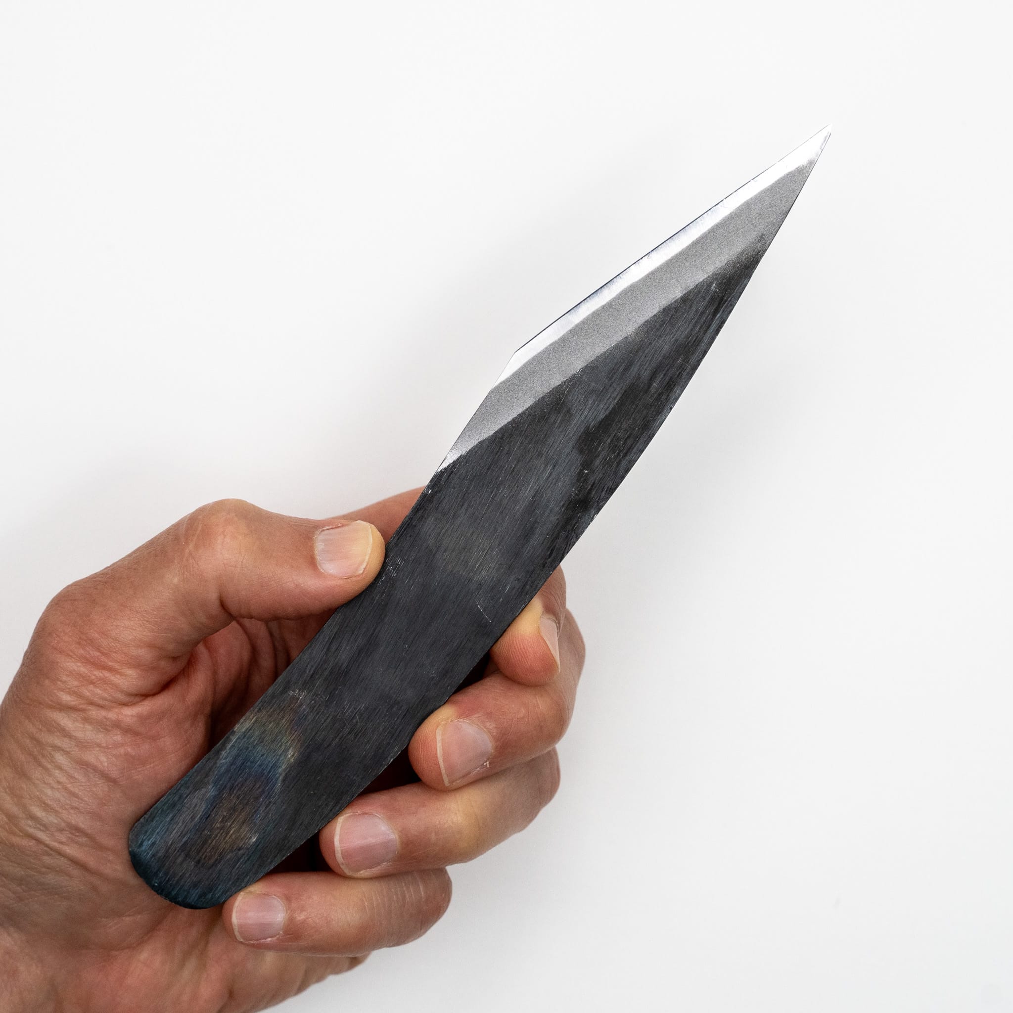 Curved Handle Grafting Knife: Left Handed (70B) - 7.5