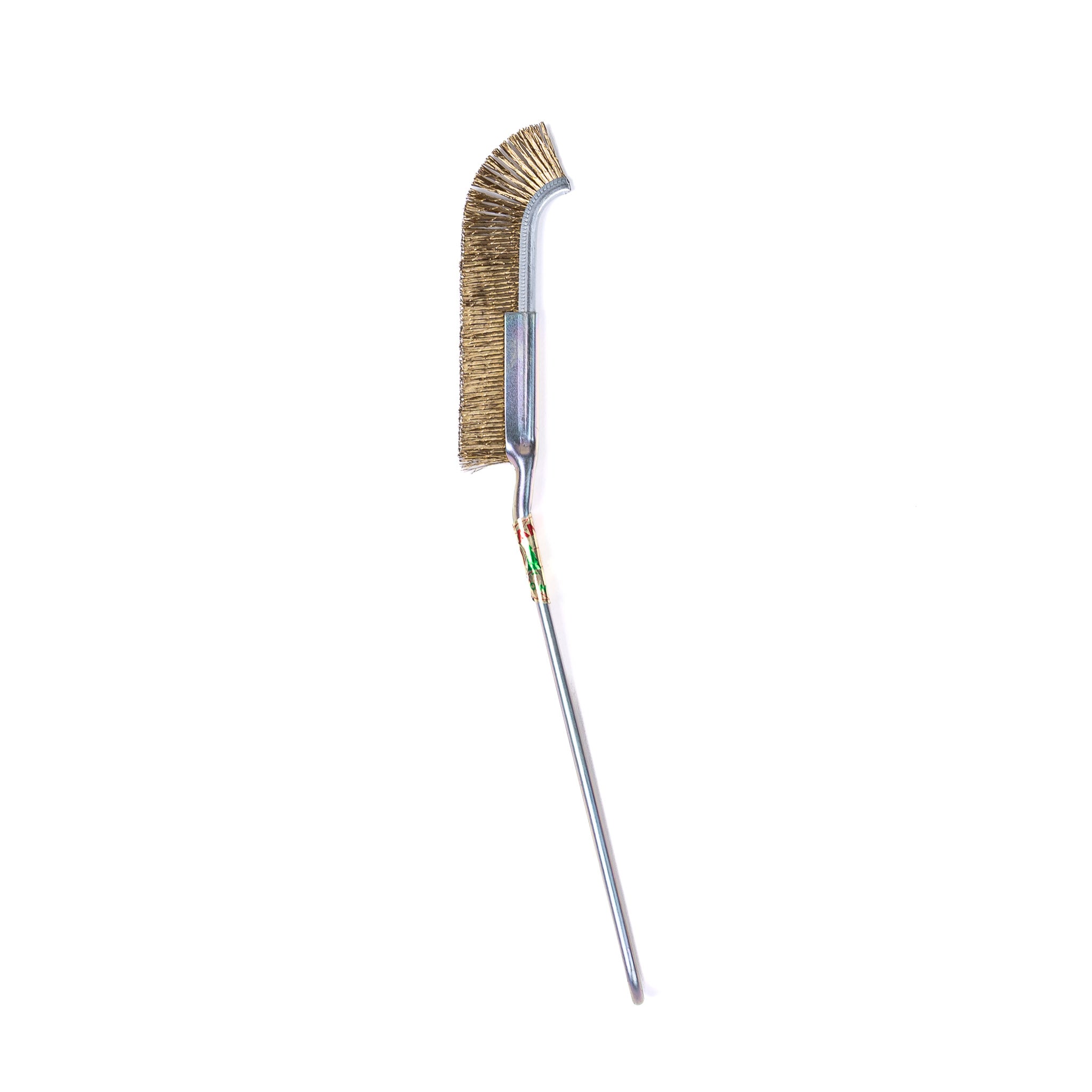 Brass Plated Iron Curved Brush (156A)