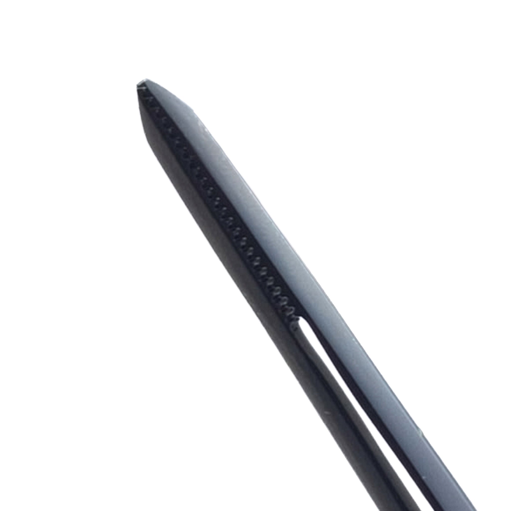 Surgical Black Stainless Steel Tweezers (No.64K) - 7"
