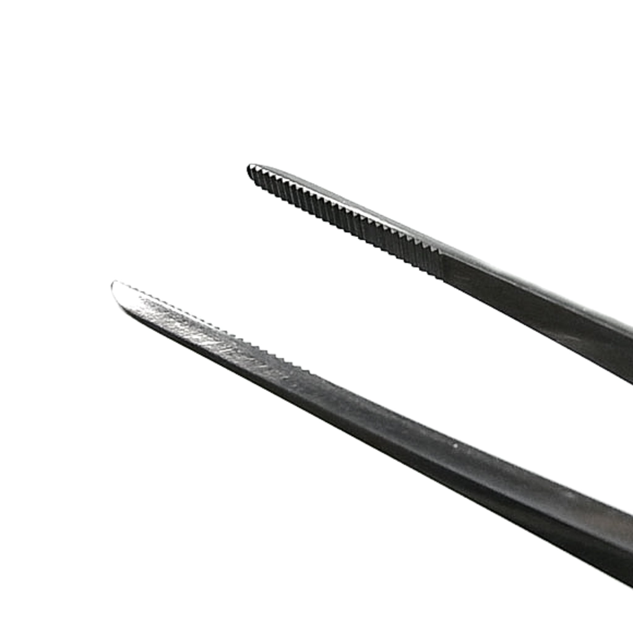Surgical-Style Stainless Steel Tweezers (No.64B) - 9"