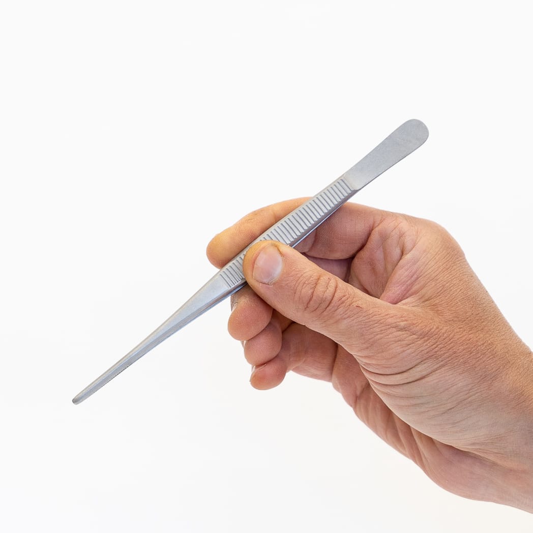 Stainless Surgical-Style Tweezers